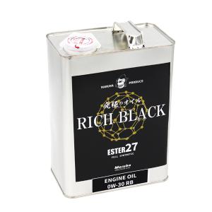 ESTER27 RICH BLACK OIL リッチブラック（tungsten）　エンジンオイル0W-30　4L/CAN 全車  マツダロードスター｜maruhamotors-store