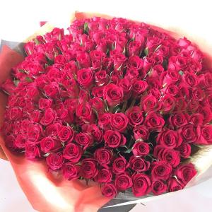 大輪バラ200本の花束【送料無料】お祝・誕生日...の詳細画像1