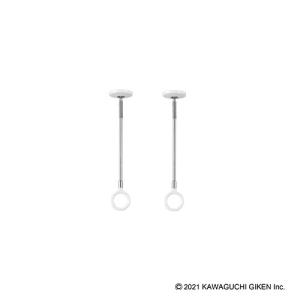 川口技研ホスクリーンURM-Sホワイト昇降式室内金物　新品未使用 川口技研 ホスクリーン 室内用物干し 昇降式（操作棒タイプ） ホワイト