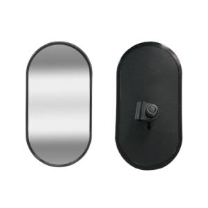 フォークリフト用バックミラー 小判205×110mm H型 u字12φ FL-11 信栄物産