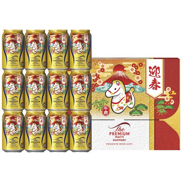 お歳暮 ギフト お歳暮 ビール ギフト セット 送料無料  サントリー プレミアムモルツ 干支缶 B...