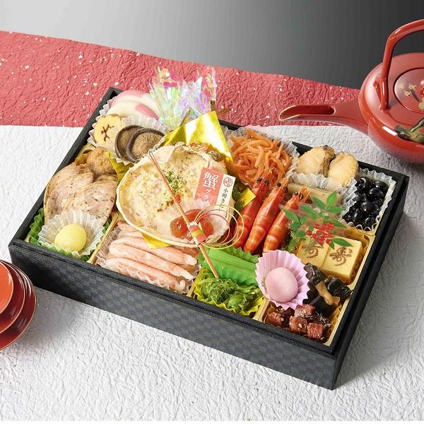 WEB-90【小樽きたいち】小樽きたいち御膳　寿　和洋一段重