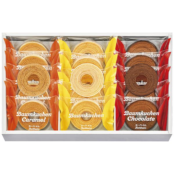 お歳暮 ギフト  洋菓子 送料無料  ユーハイム バウムクーヘンアソート PWA‐30 P56