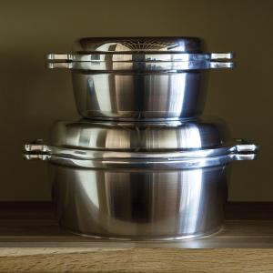 HALムスイ KING 無水鍋 20cm 鍋 両手鍋 調理器具 調理道具 キッチン