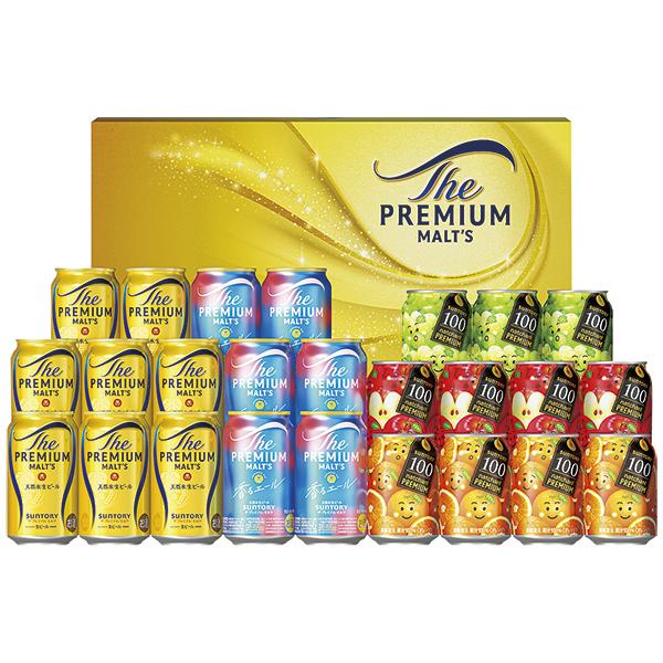 お歳暮 2025 お歳暮 ビール ギフト セット ジュース 送料無料 サントリー プレモル なっちゃ...