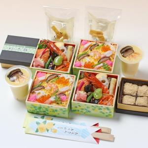 ［京都］ わらびの里 父の日祝膳 父の日 ギフト 贈り物 ごちそう 二人前 グルメ 弁当 ちらし寿司 産地直送｜maruhiro