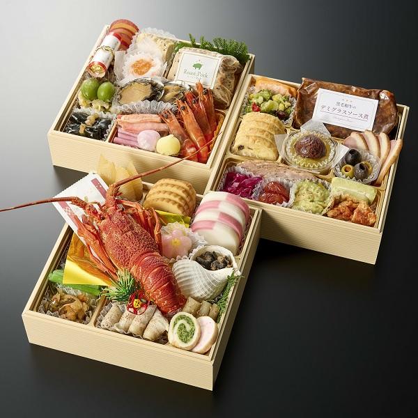 WEB-87【小樽きたいち】小樽きたいち御膳　暁　和洋三段重