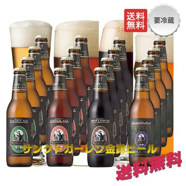 金賞受賞ビール4種12本セット(送料無料)