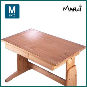 デスクマット 透明 学習机 天板保護シート L 幅115×奥行70cm ひのき
