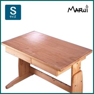 デスクマット 透明 学習机 天板保護シート L 幅115×奥行70cm ひのき