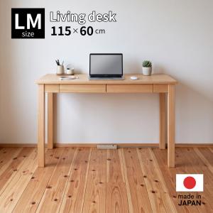 堀田木工所 ワークデスク シンプル 幅120.4cm 高さ71cm 引出し付