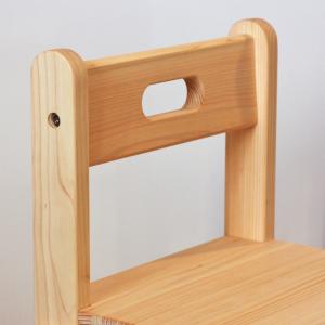 キッズチェア ダイニング 木製 ロータイプ 子...の詳細画像1