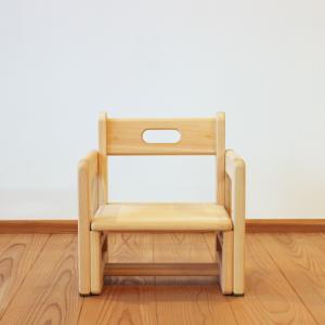 キッズチェア ダイニング 木製 ロータイプ 子...の詳細画像5