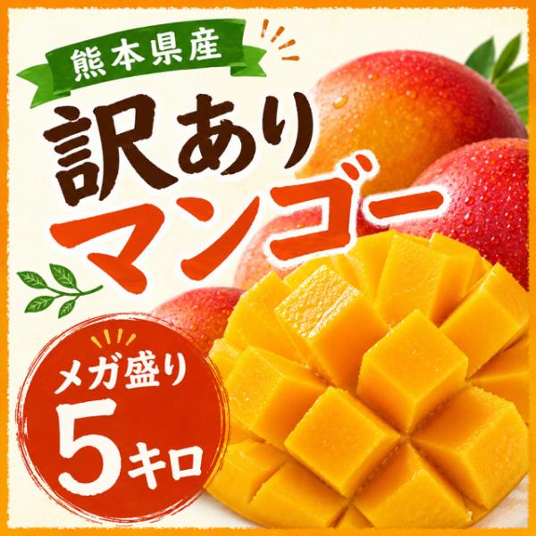 訳あり　完熟マンゴー　５キロ前後　九州産　熊本　宮崎　ご家庭用　贈答用不可
