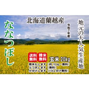 値下】7年産 20キロ 蘭越産 特別栽培 北海道米 らんこし米 ゆめぴりか 