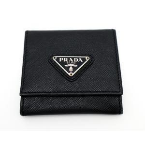 PRADA（プラダ） サフィアーノ 黒 ブラック 2つ折り長財布 サイフ
