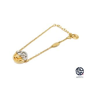 新品未使用！LOUIS VUITTON ルイヴィトン ブレスレット アクセサリー ブラスレ LVスリム モノグラムエクリプス レザー ブラック #19 M6456 LOUIS VUITTON（ルイ・ヴィトン） ヴィトン モノグラム エクリプス