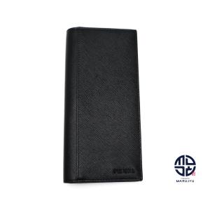 PRADA □新品□未使用□ プラダ 2M0836 サフィアーノレザー 二つ折り  