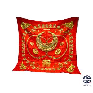 HERMES（エルメス） スカーフ カレ90 Galop Volant 空飛ぶギャロップ