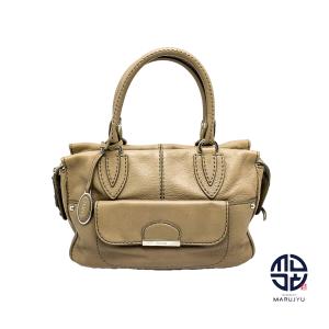 TODS TOD'S トッズ レザー ハンドバック