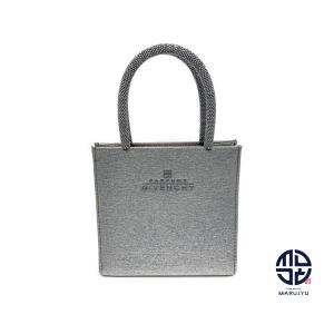 ジバンシー パイソン型押し ワンショルダーバッグ ブラック エナメル  