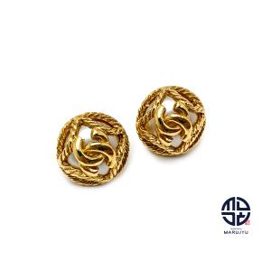 CHANEL シャネル ココマーク CCマーク フェイクパール ヴィンテージ イヤリング 95A レディース アクセサリー ブランドジュエリー ジュエリー
