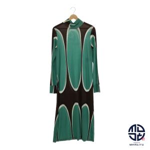 MARNI マルニ リーフプリント 緑 赤 グリーン レッド ペプラム ノースリーブ トップス レディース サイズ42 アパレル ブランド MARNI マルニ リーフプリント 緑 赤 グリーン レッド ペプラム