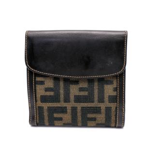 FENDI フェンディ ズッカ柄 Wホック財布 サイフ｜marujyu78-brand