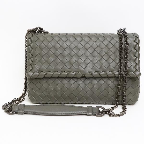BOTTEGA VENETA ボッテガ・ヴェネタ オリンピア スモール イントレチャート チェーン ...