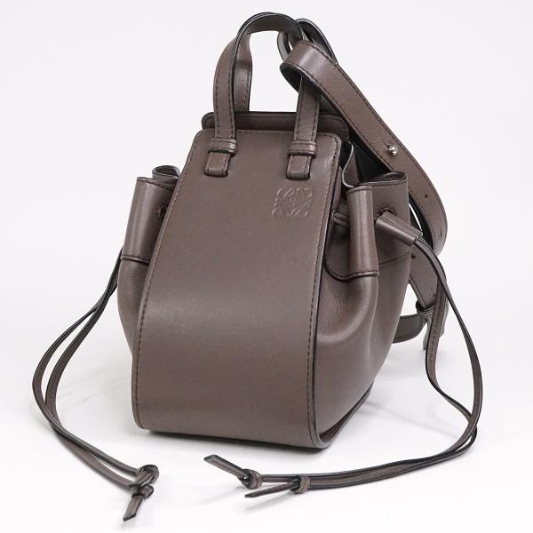 LOEWE ロエベ ハンモック ドローストリング ミニ レザー 2wayバッグ