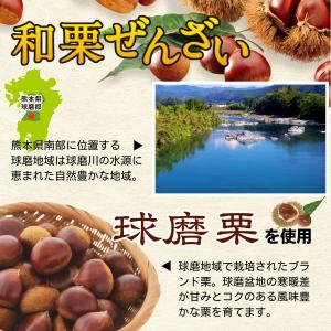 ぜんざい レトルト 無添加 熊本 和栗ぜんざい...の詳細画像1
