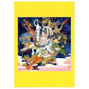 【まるかん商品54000円以上でご購入いただけます】※この絵のみの販売はございません。八大龍王６　イナズマイエロー　陣　住吉大明神　正しい判断