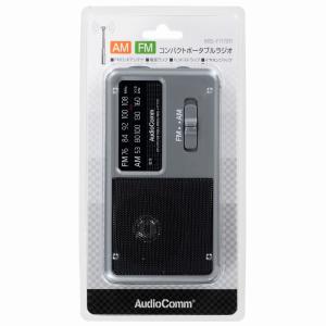 AM/FM ポータブルラジオ RAD-F177...の詳細画像1