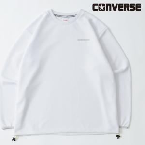 CONVERSE コンバース ダンボール スウェット クルーネック ワンポイント ロゴ 刺繍 メンズ レディース