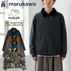 MARK GONZALES マークゴンザレス デニムジャケット メンズ レディース ユニセックス 襟コーデュロイ ハンティングジャケット ブルゾン アウター オーバーサイズ