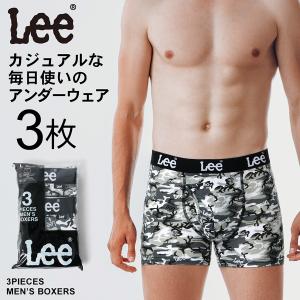 ボクサーパンツ メンズ Lee 3枚組｜marukawa7