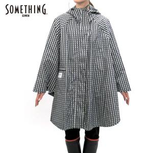 SOMETHING レインウェア レディース 撥水