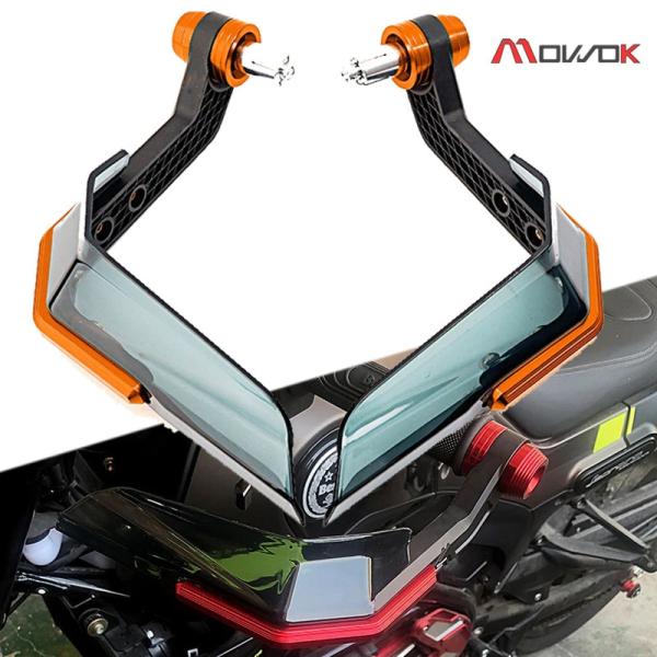 Ktm ナックルガード ハンドガード フロントガラス ハンドルガード プロテクター オートバイ バイ...