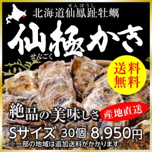 仙極かき　S30個【送料無料】｜maruki-kimura