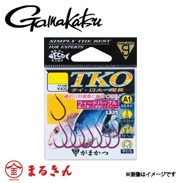 がまかつ グレハリ A1 TKO(ティー・ケー・オー) 6号 グレ 口太 尾長 タイ 磯