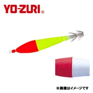 YO-ZURI ヨーヅリ 浮きスッテカン 4.0号 赤白オーロラ2本入り ピンク