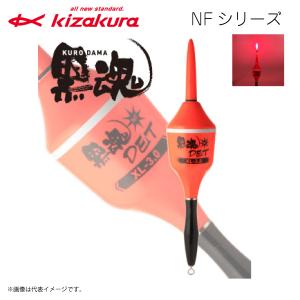 kizakura（キザクラ） 黒魂NFDET Sサイズ 2B 電気ウキ 夜釣り : つり具