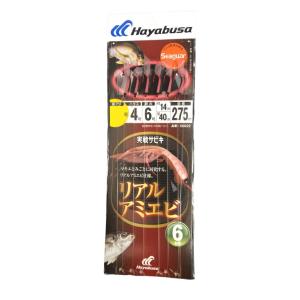 ハヤブサ リアルアミエビ 9号 ハリス2号 幹糸4号 マキエとみごとに同化する！