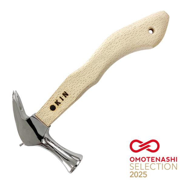 金井産業 マルキン印 仮枠ハンマー ミラー 止付 小 蛇曲ショート 250mm