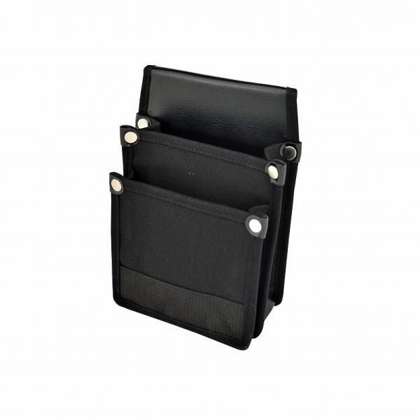 金井産業　マルキン印 内側ポケット付 帆布／小型 YKII-01 黒