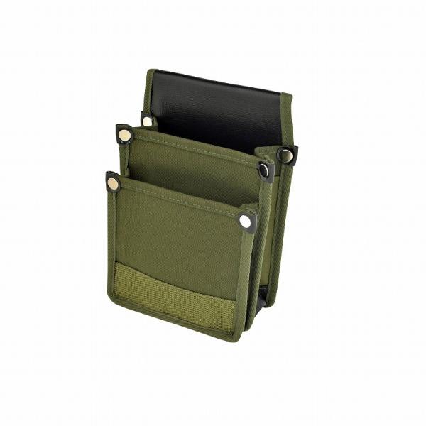 金井産業　マルキン印 内側ポケット付 帆布／小型 YKII-03 国防