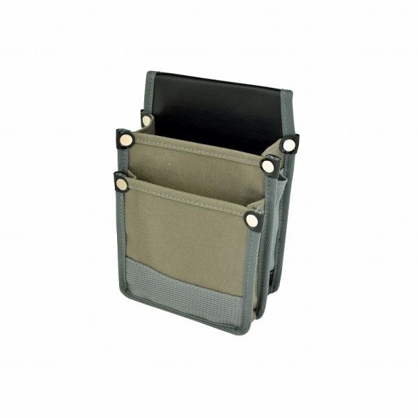 金井産業　マルキン印 内側ポケット付 帆布／小型 YKII-04 灰
