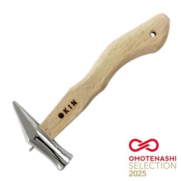 マルキン印 先切玄能 ミラー 24 蛇曲ショート 250mm　ハンマー 金槌 玄能 木柄 日本製