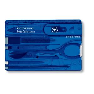 VICTORINOX(ビクトリノックス）スイスカード　スケルトンブルー　0.7122.T2　日本正規品　送料無料