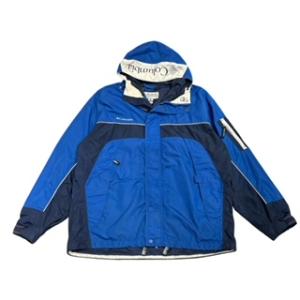 【L】USA 古着 コロンビア Columbia  刺繍 ナイロンジャケット マウンテンジャケット ...